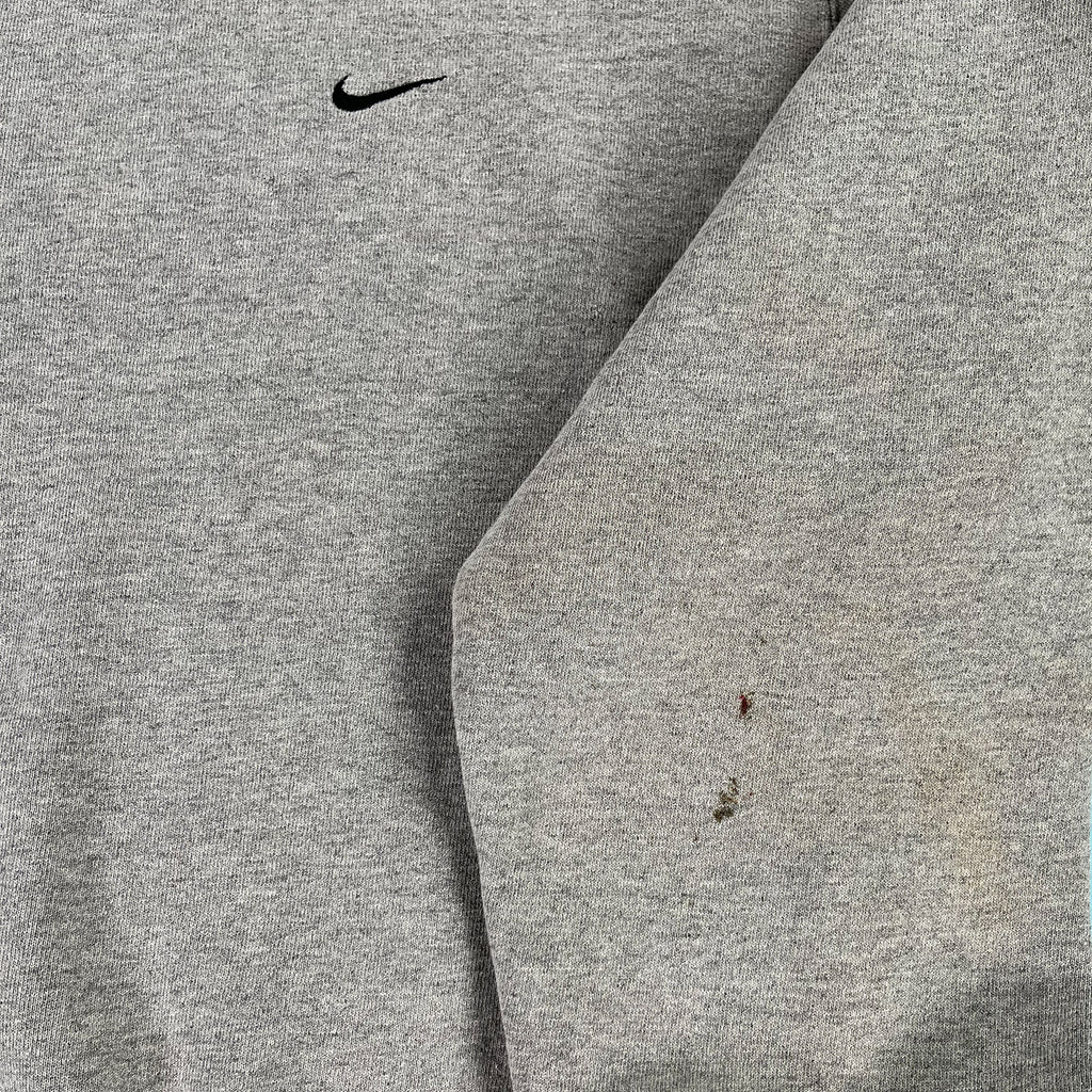 Vintage Nike mini swoosh crewneck grey M