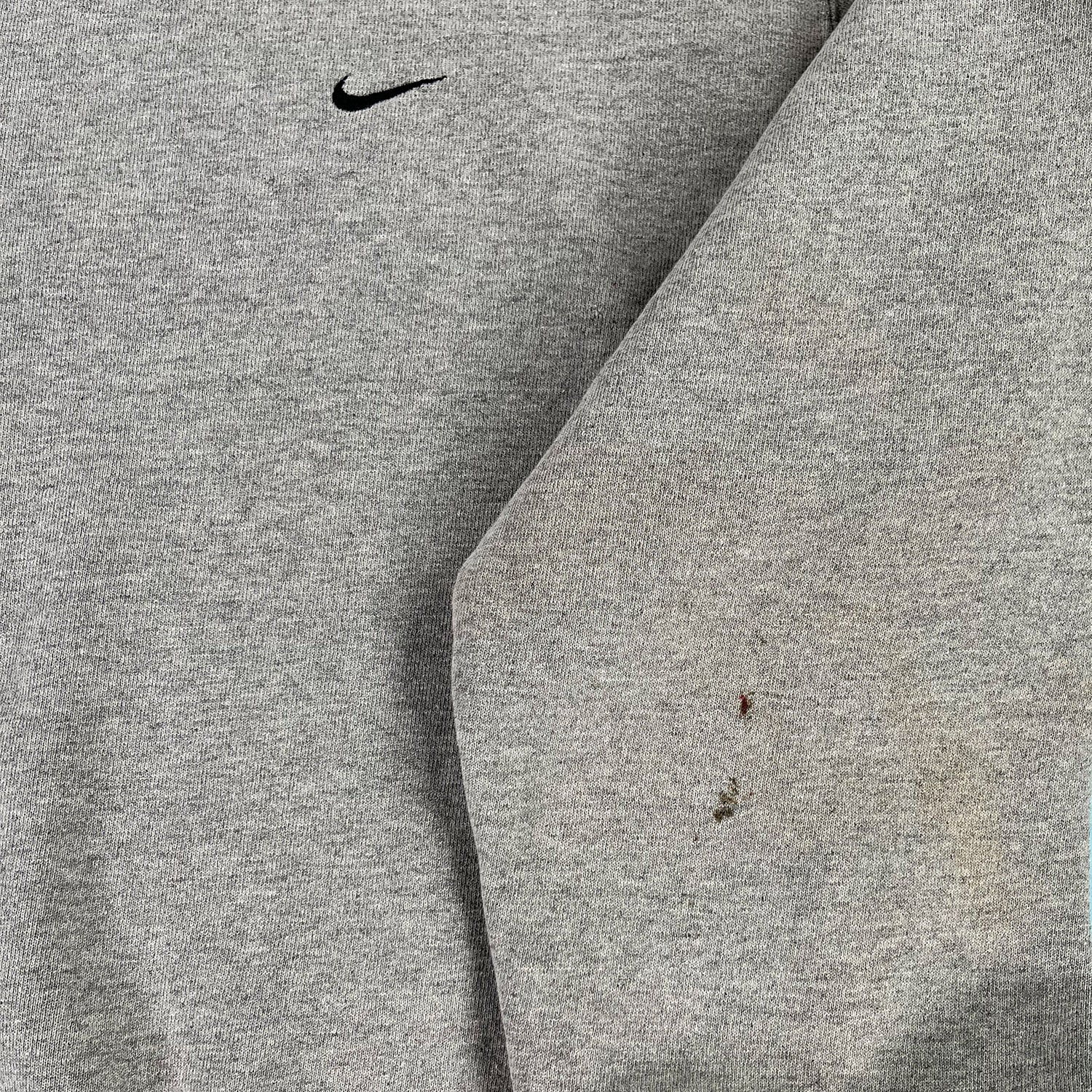 Vintage Nike mini swoosh crewneck grey M