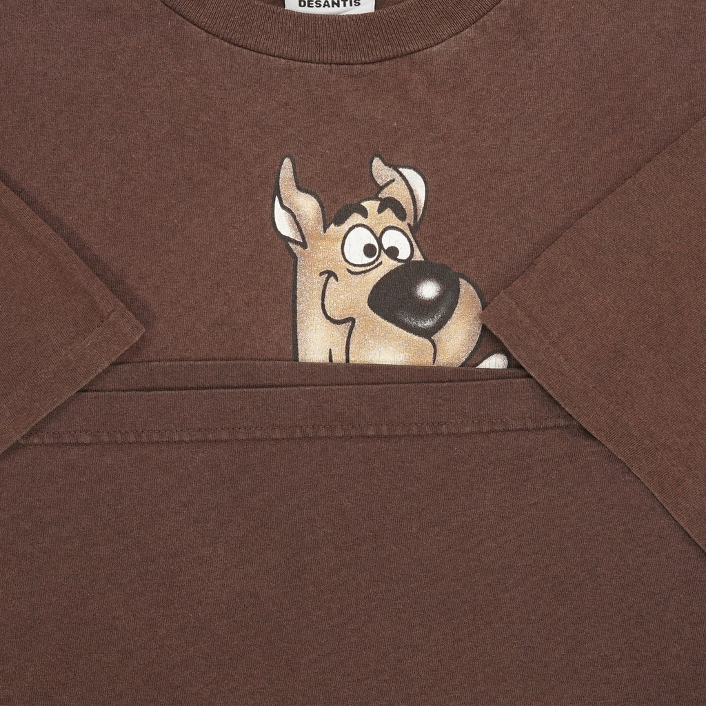 1997 Scooby Doo Stanley Desantis brown tee XL