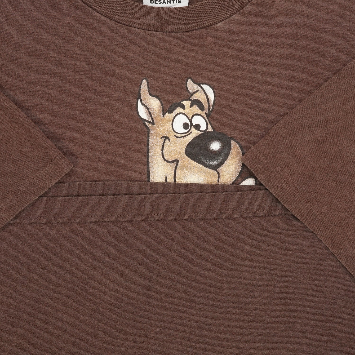 1997 Scooby Doo Stanley Desantis brown tee XL