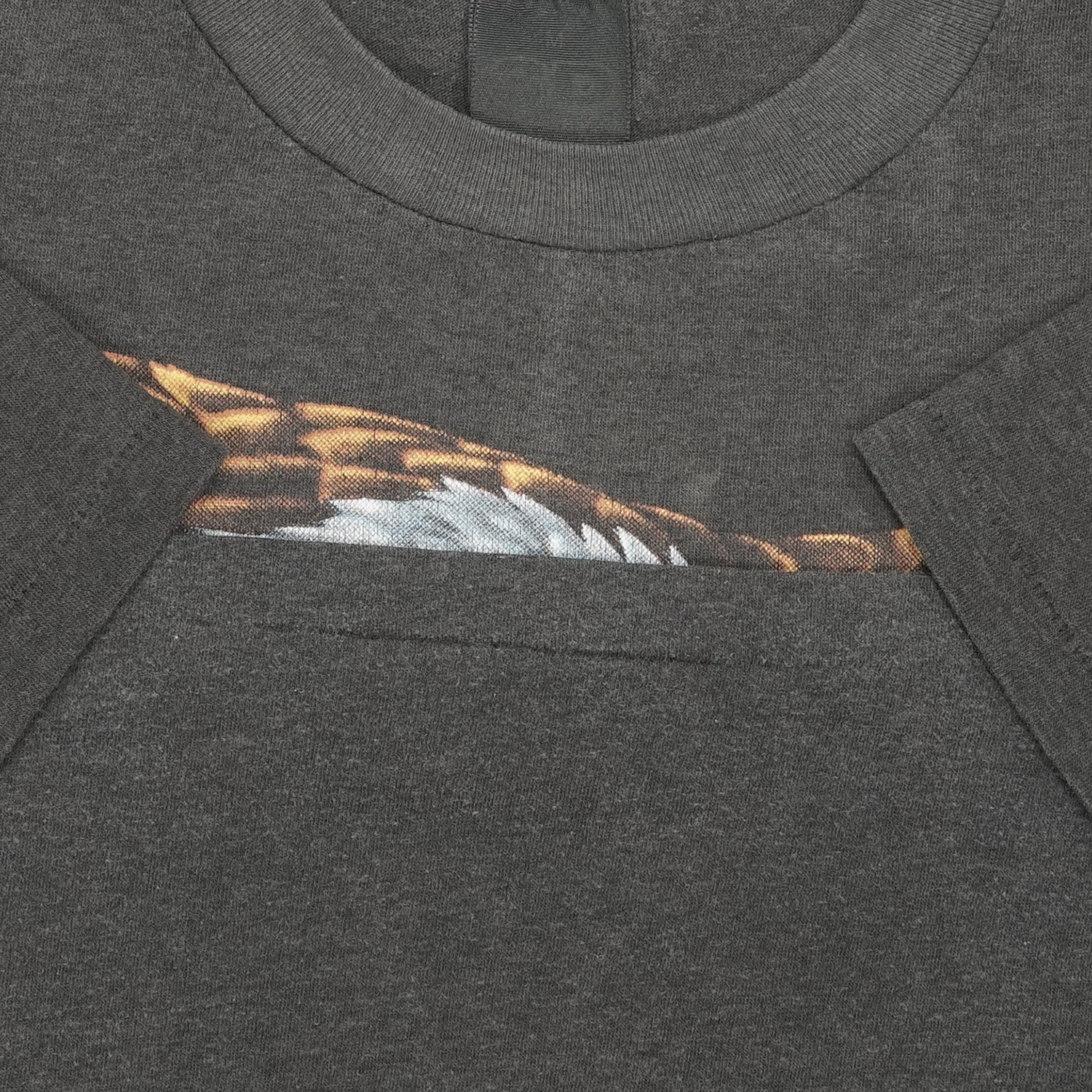 '80s Harley Davidson Screaming Eagle 3D Emblem tee M