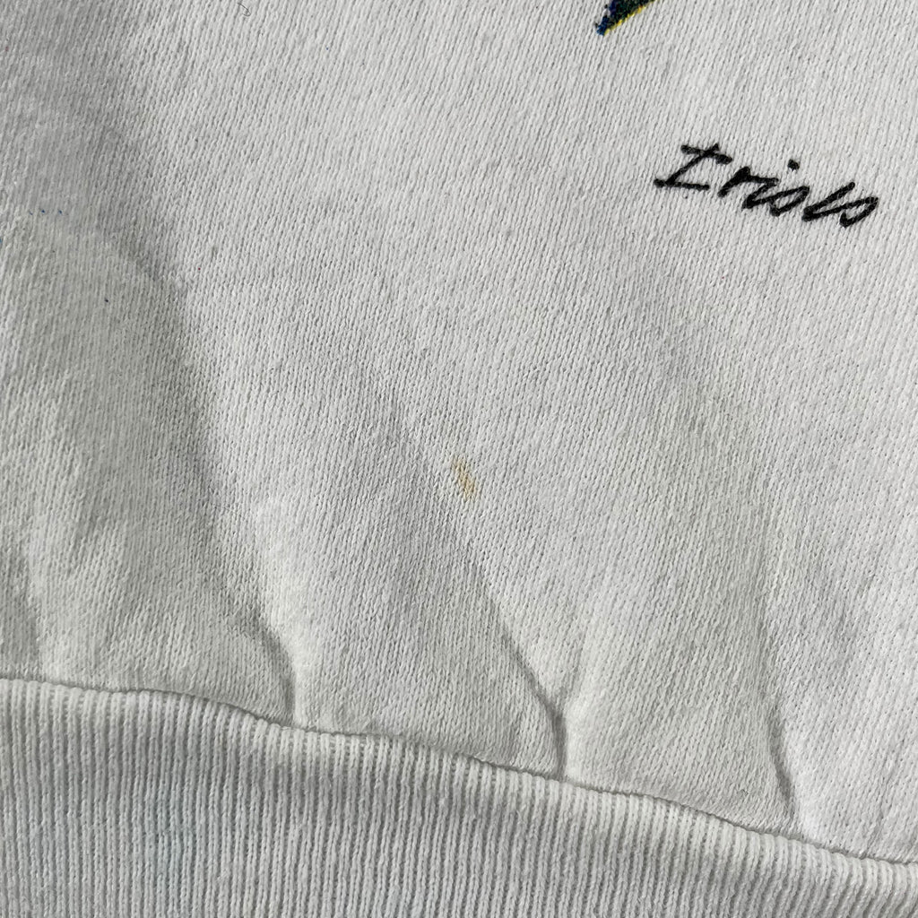 1997 watercolour flowers crewneck M/L