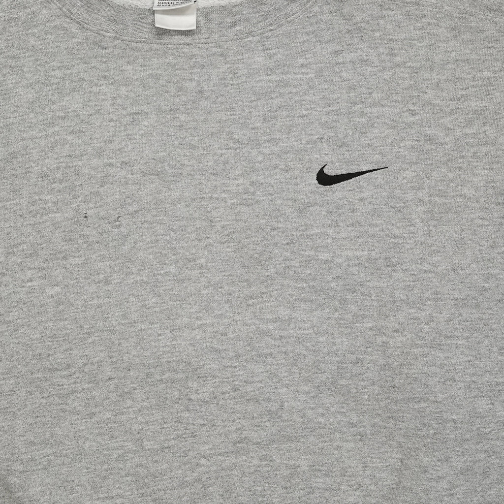 '90s Nike mini swoosh crewneck L