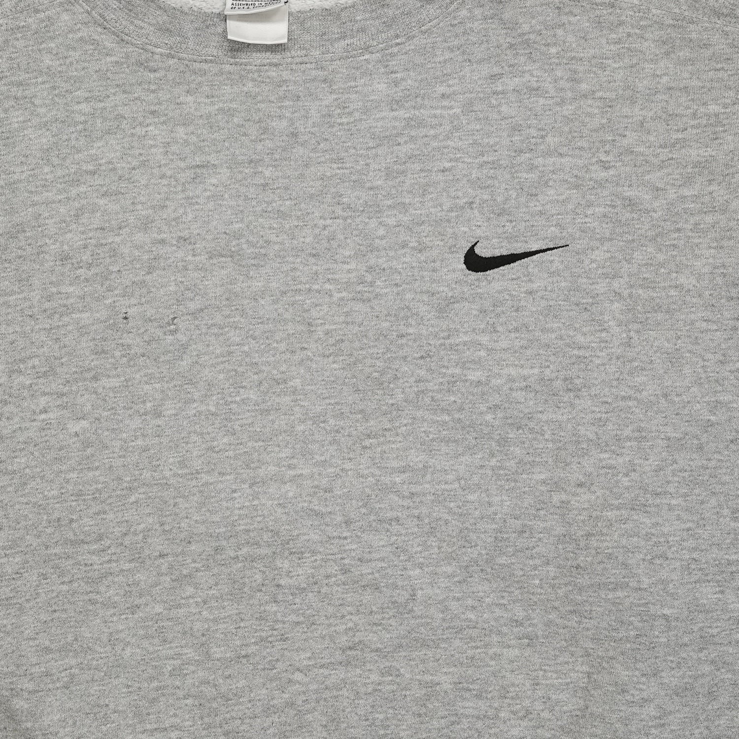 '90s Nike mini swoosh crewneck L