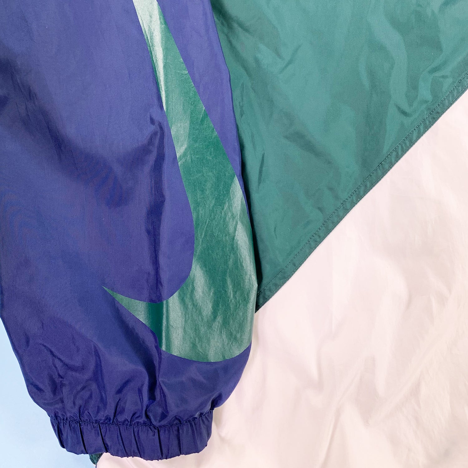 '90s Nike tri-tone windbreaker XL