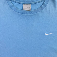 Load image into Gallery viewer, Vintage Nike mini swoosh tee light blue XL
