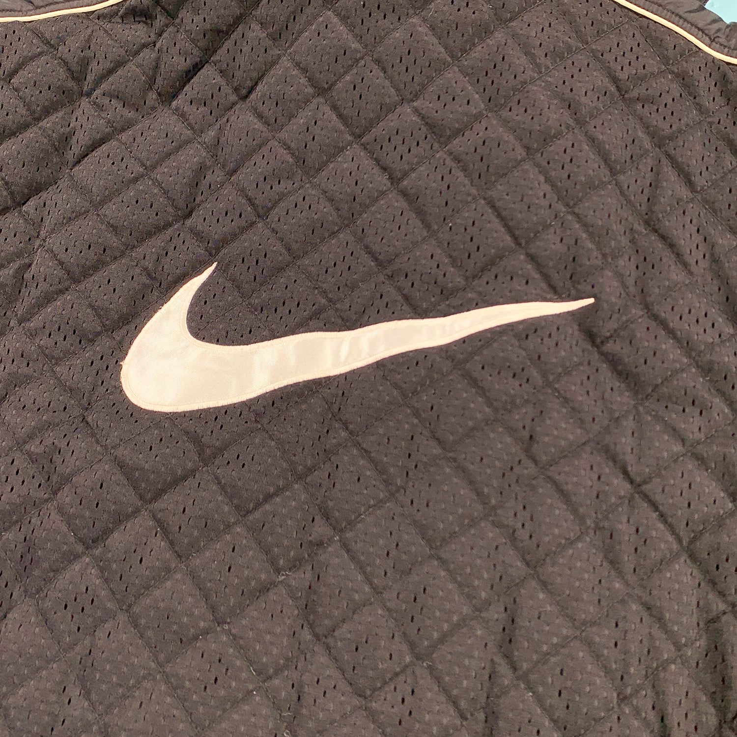'90s Nike swoosh waffle jacket M/L