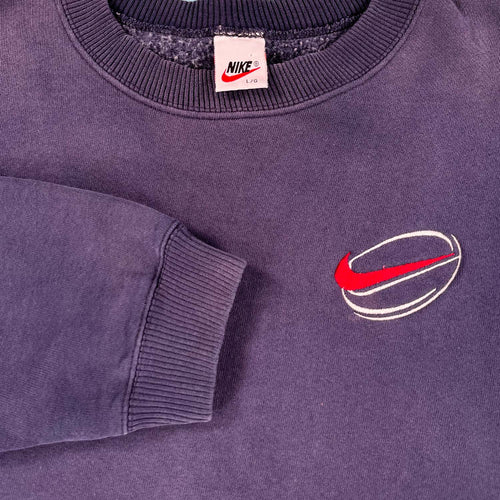 '90s Nike mini logo crewneck L