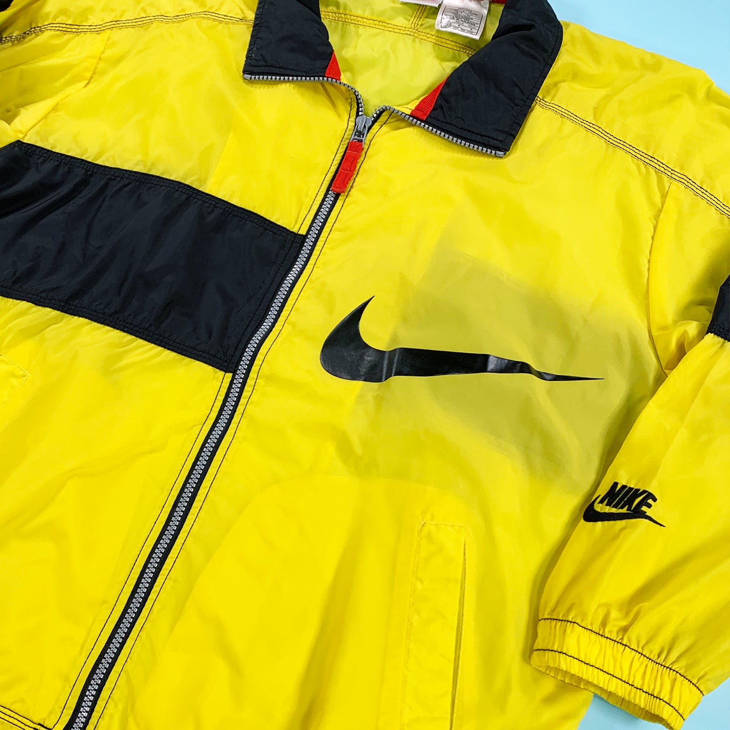 '90s Nike big swoosh windbreaker Women's L