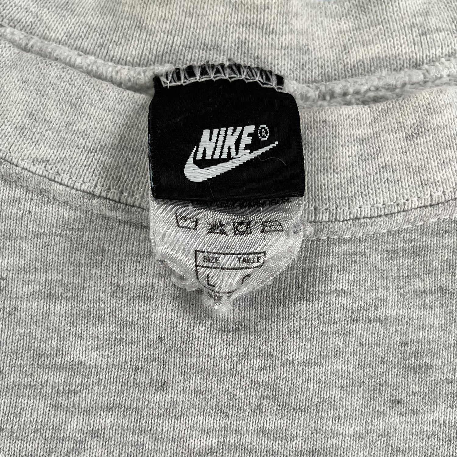 '90s Nike Air logo crewneck L