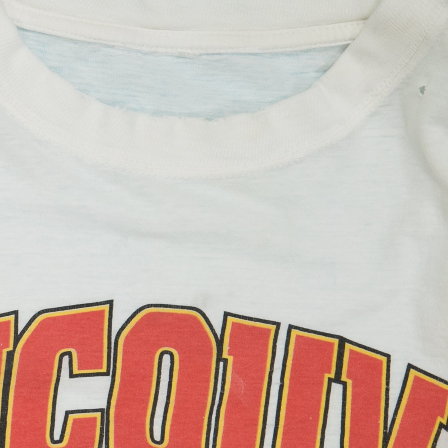 '90s Vancouver Canucks distressed NHL tee L