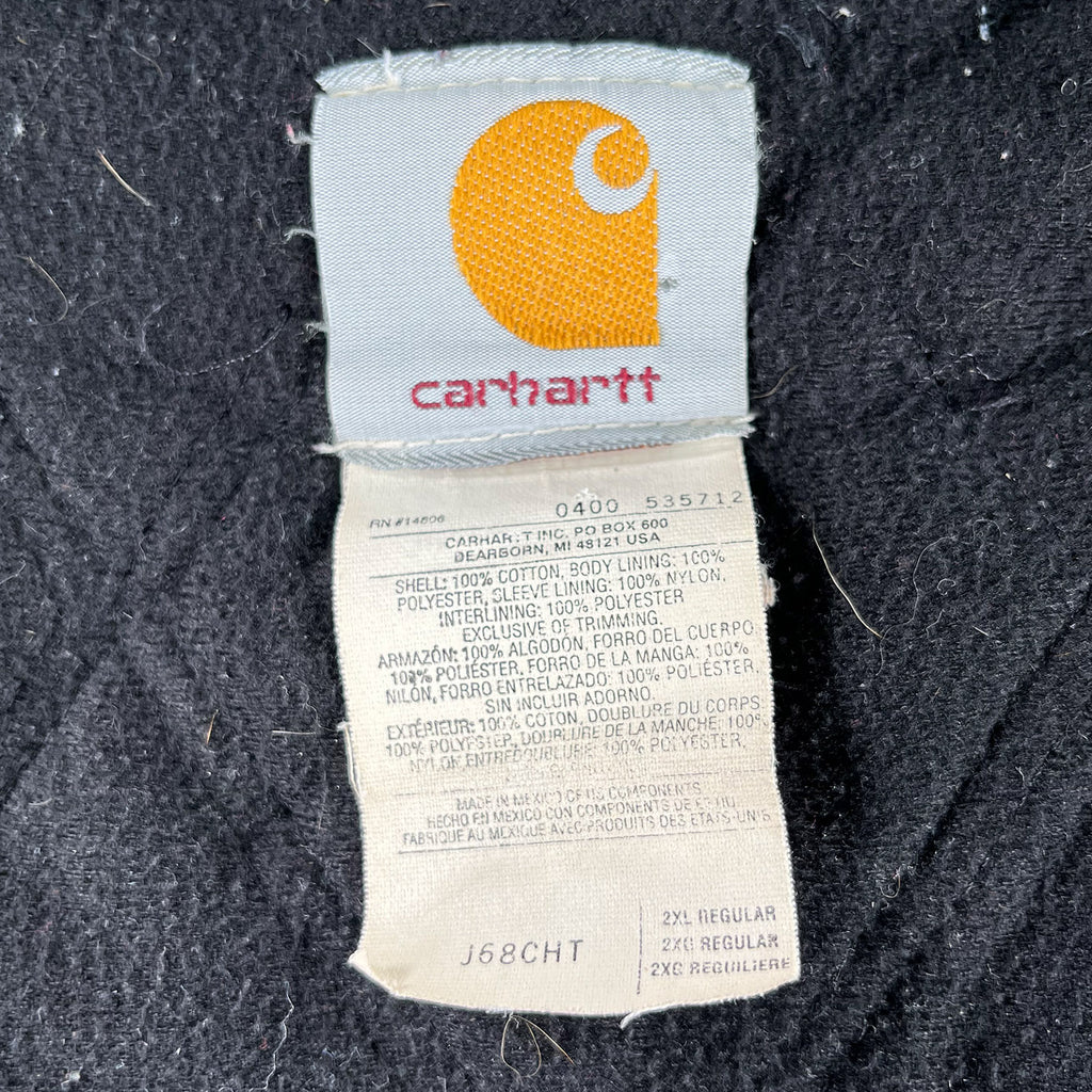 Vintage Carhartt full zip denim jacket XL/XXL