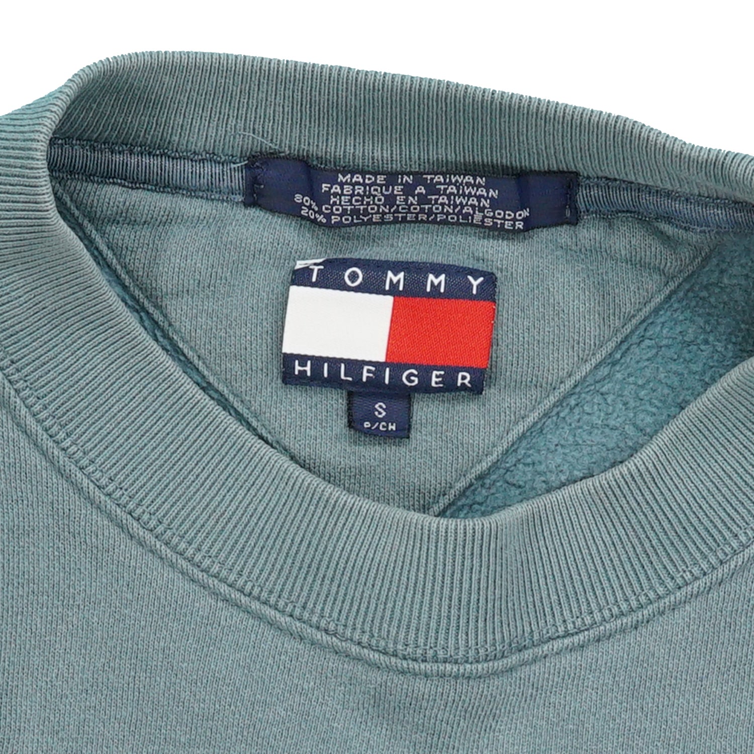 Vintage Tommy Hilfiger embroidered crewneck S/M