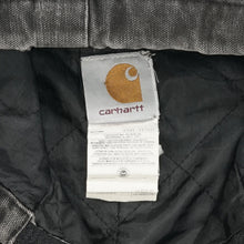 Load image into Gallery viewer, Vintage Carhartt full zip faded black jacket XXL
