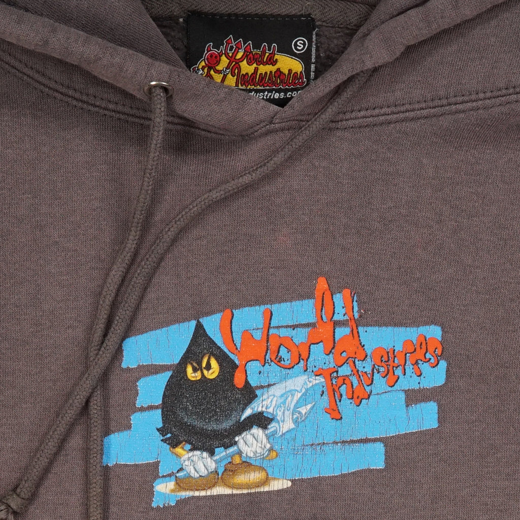 90s World Industries skate hoodie S