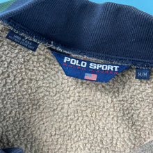 Load image into Gallery viewer, &#39;90s Polo Sport fleece bomber jacket M
