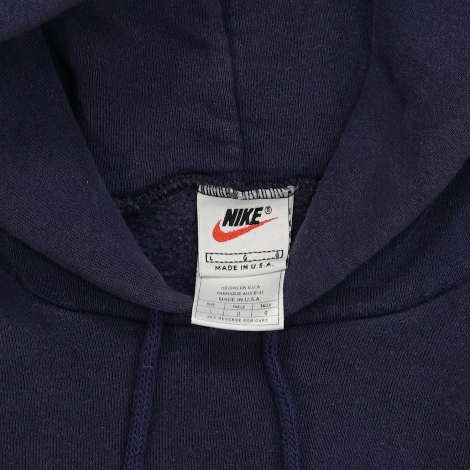 '90s Nike mini swoosh hoodie L/XL