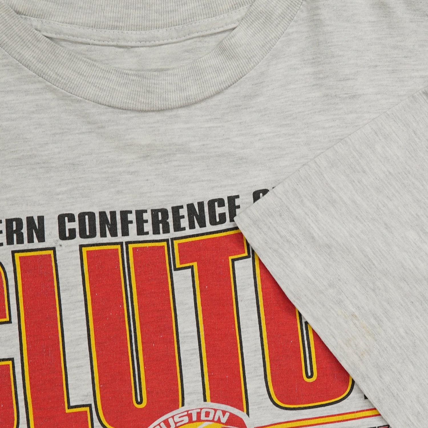 1994 NBA Finals Houston Rockets Clutch City tee XL