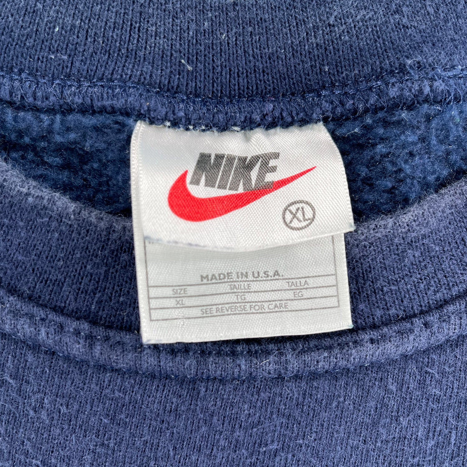 '90s Nike mini swoosh crewneck XL