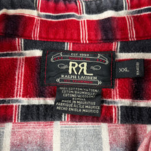 Load image into Gallery viewer, Double RL flannel shirt XXL
