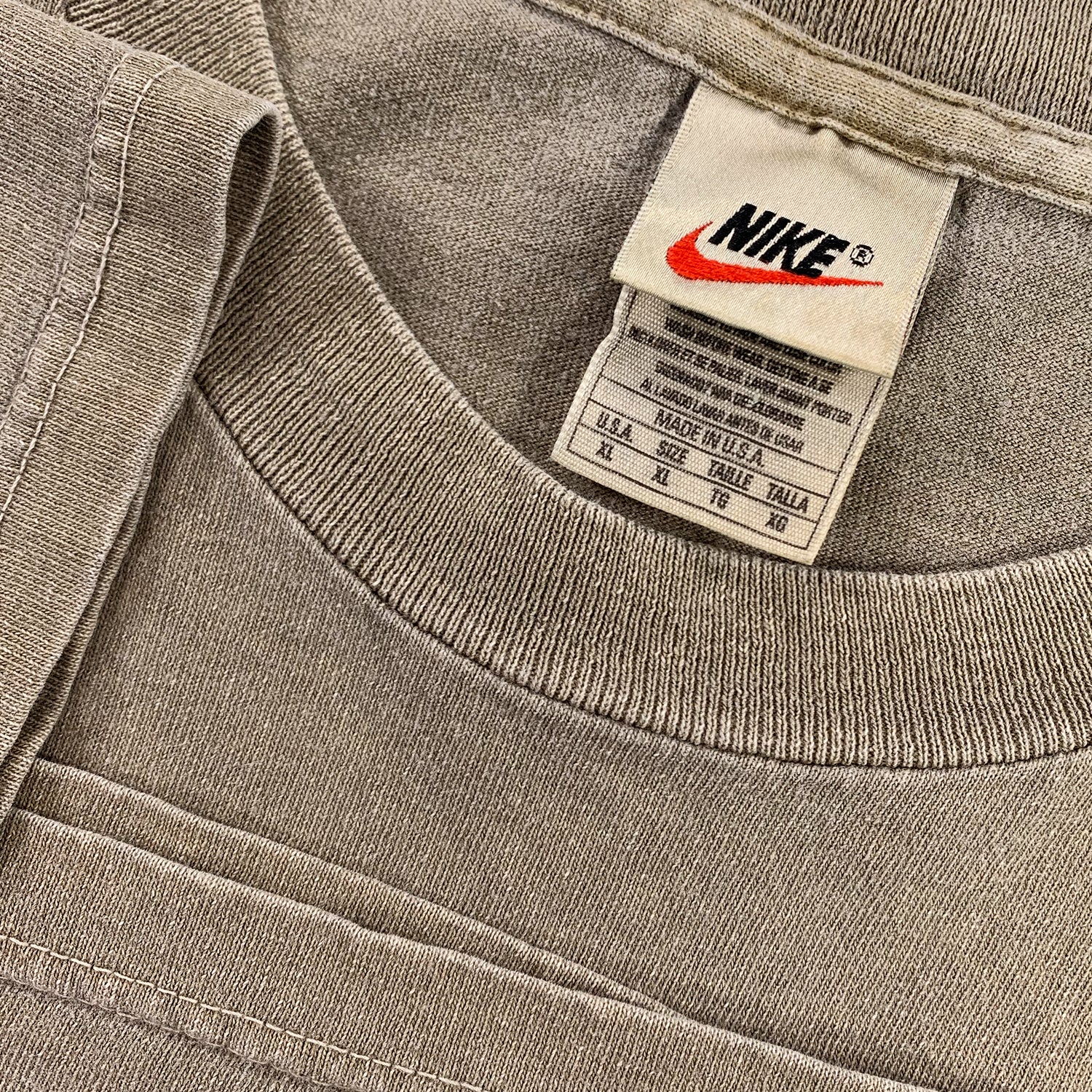 '90s Nike Athletics stone wash tee XL