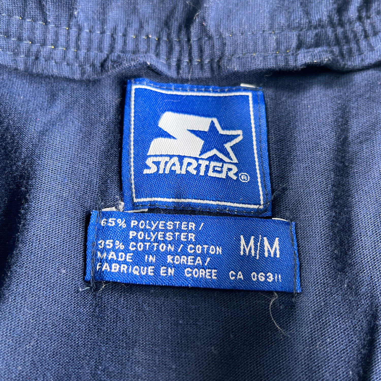 Vintage Michigan Wolverines Starter button up jersey L