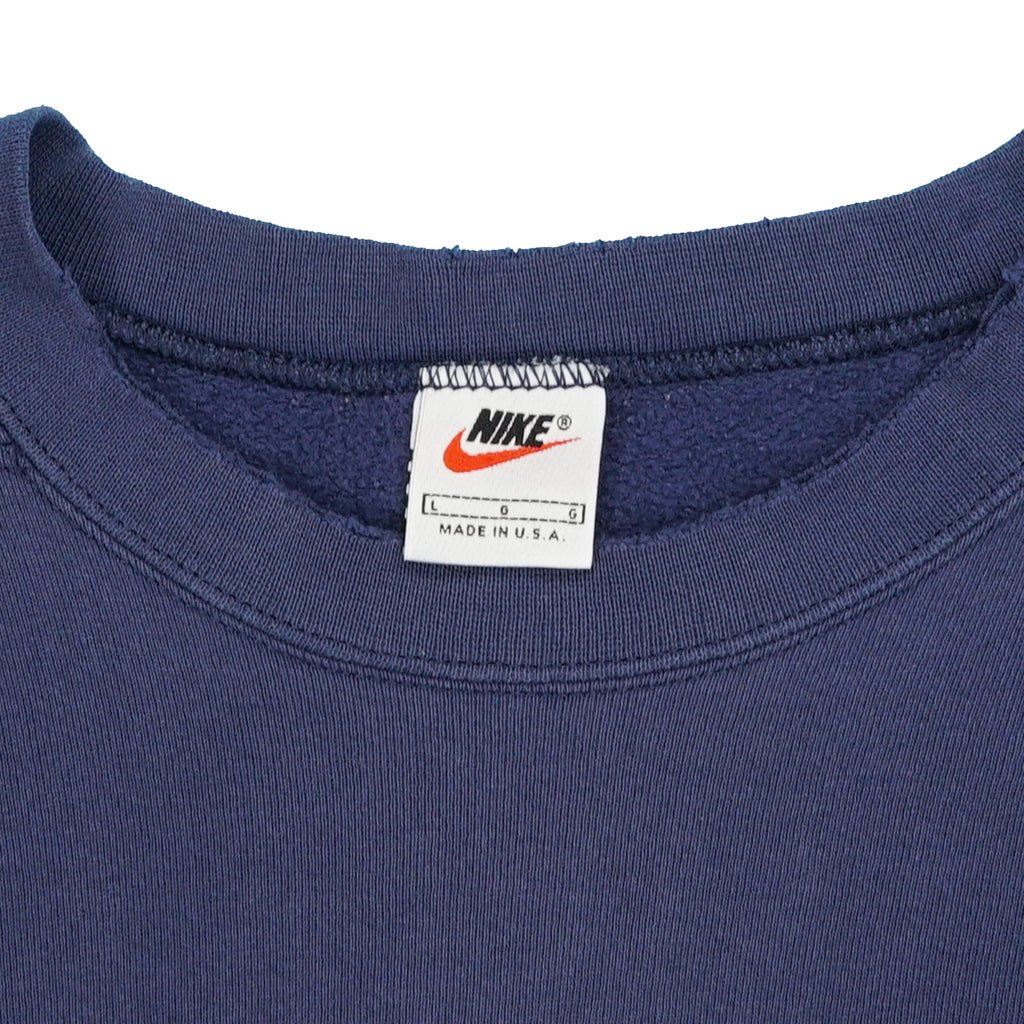 '90s Nike big swoosh crewneck L
