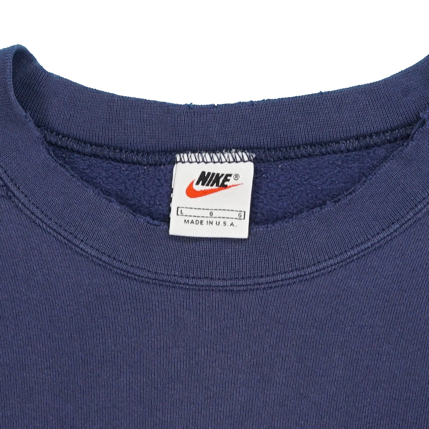'90s Nike big swoosh crewneck L