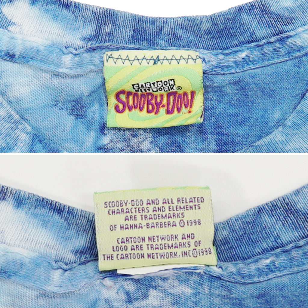 1998 Scooby Doo tie-dye Cartoon Network tee XL