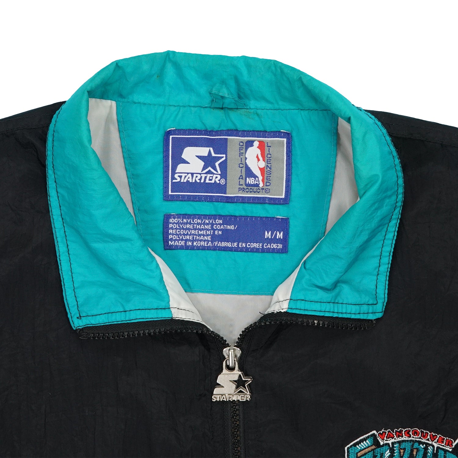 1994 Vancouver Grizzlies Inaugural Starter windbreaker