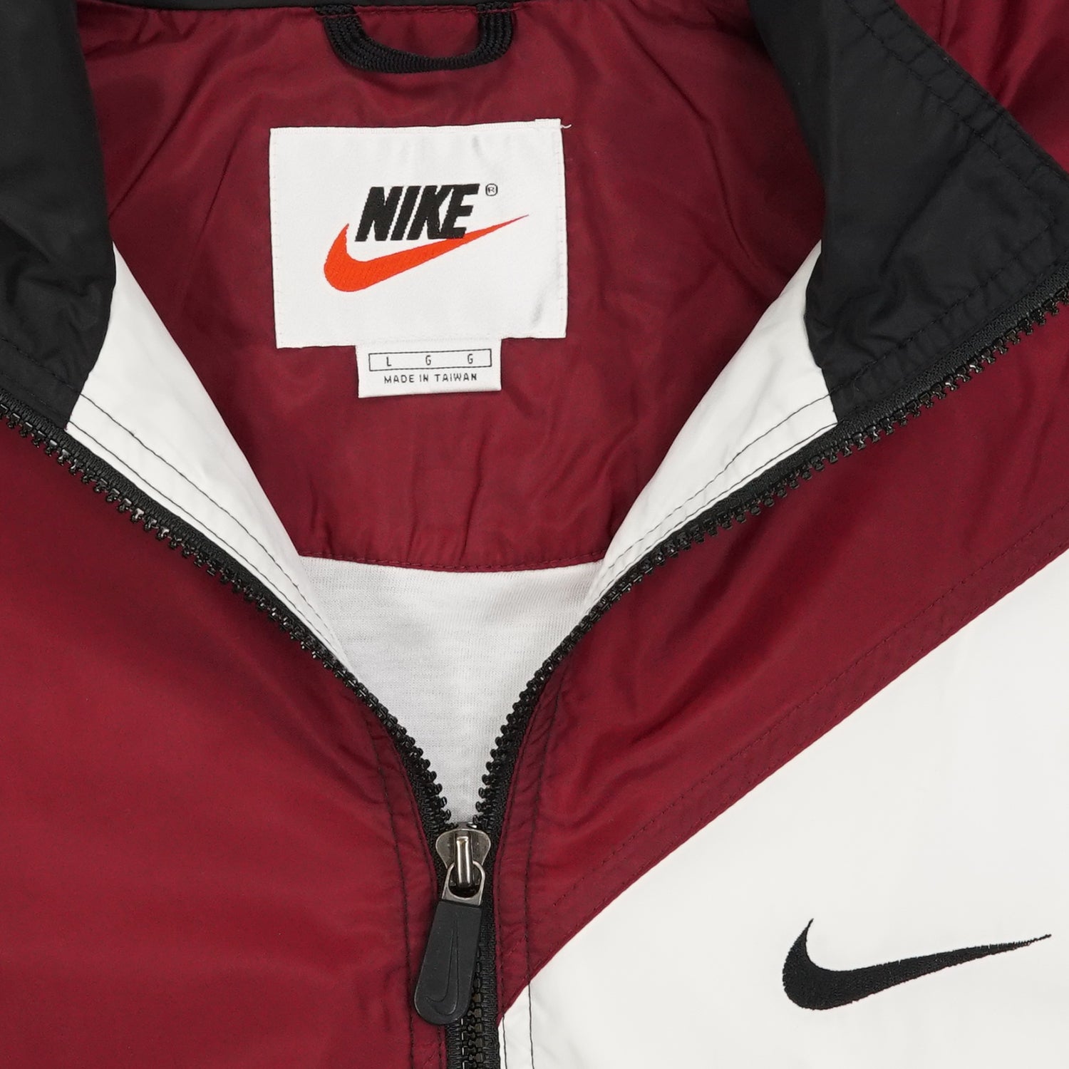 '90s Nike big swoosh windbreaker L