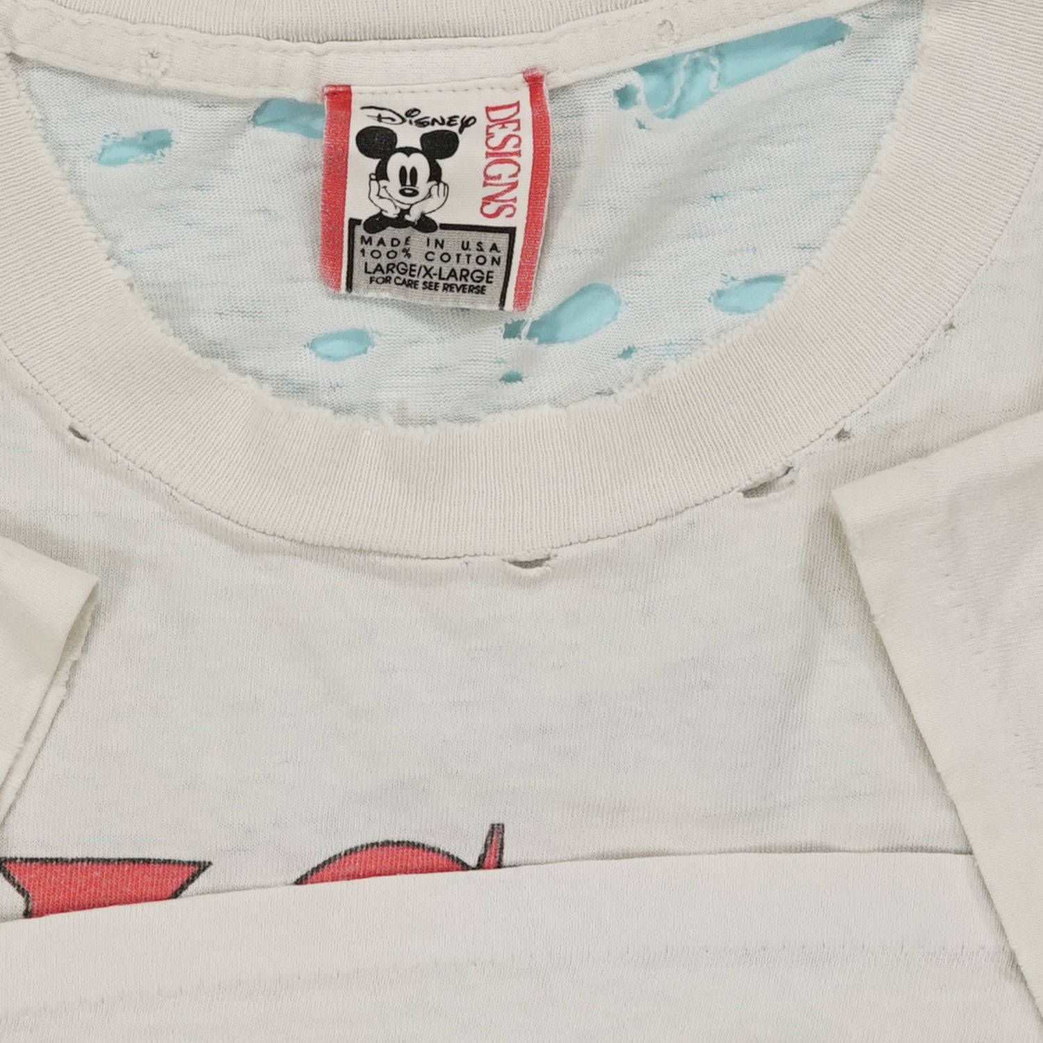 '90s Mickey Through the Years distressed tee XL