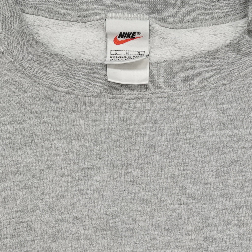 '90s Nike mini swoosh crewneck L