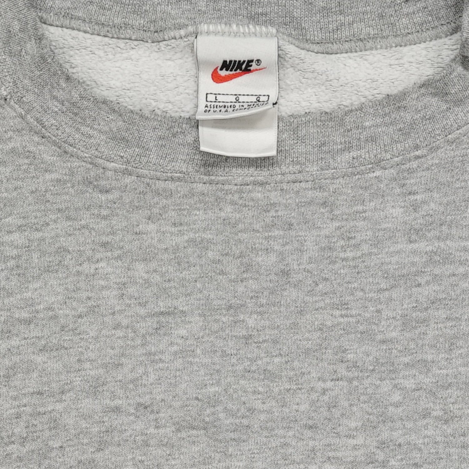 '90s Nike mini swoosh crewneck L