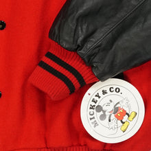 Load image into Gallery viewer, Deadstock Mickey &amp; Co. letterman racing jacket XL
