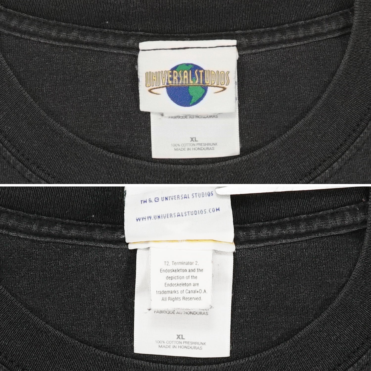 Terminator 2: 3D Universal Studios movie tee XL