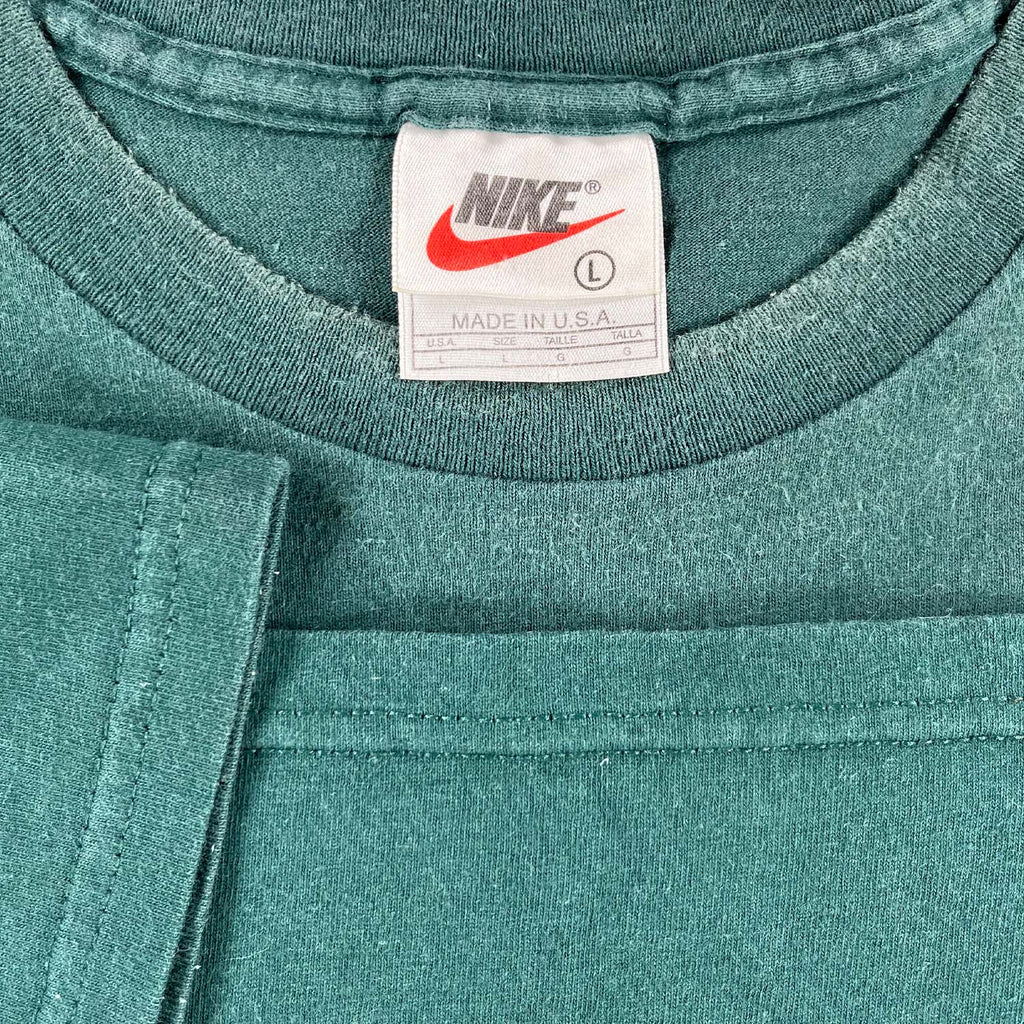 '90s Nike big swoosh tee L