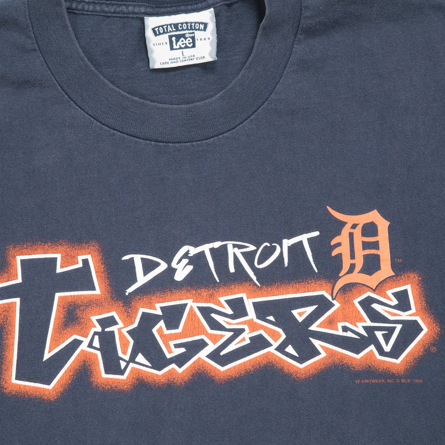 1999 Detroit Tigers MLB baseball tee L/XL