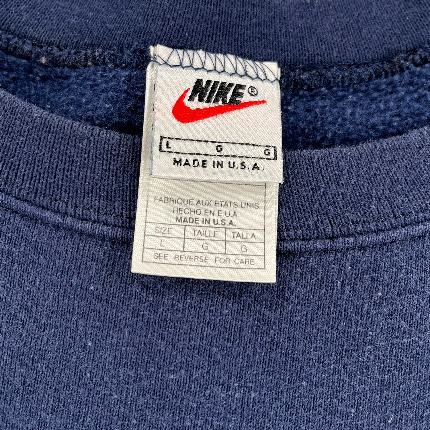 '90s Nike big swoosh crewneck XL