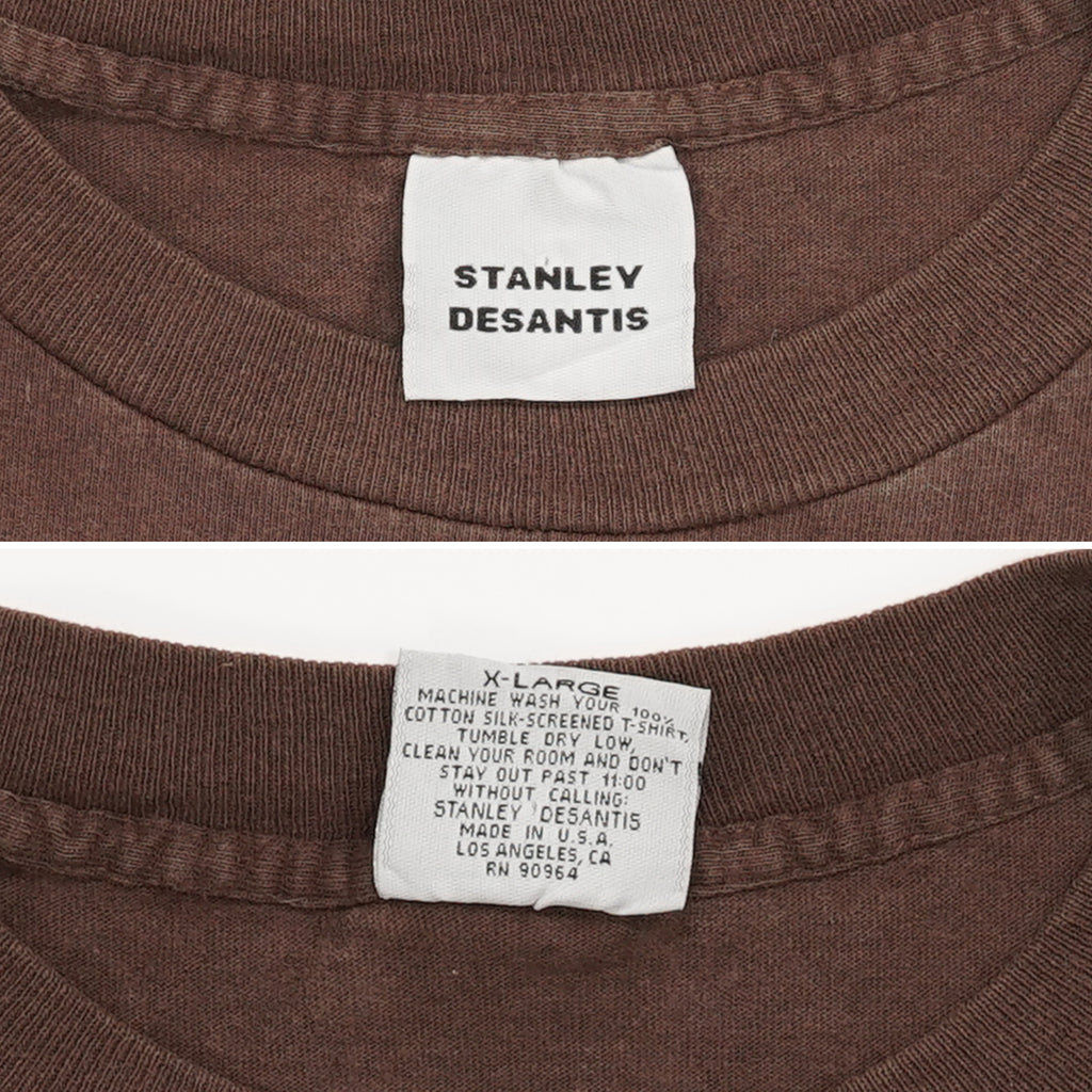 1997 Scooby Doo Stanley Desantis brown tee XL