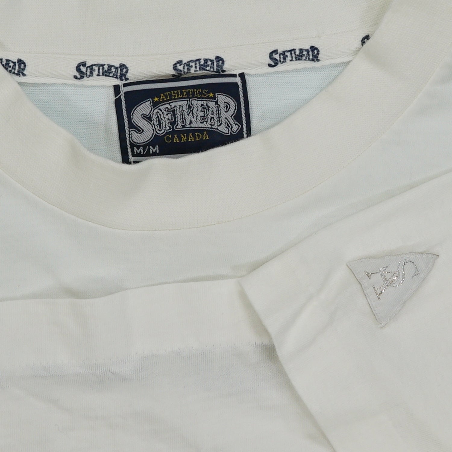 1994 Vancouver Canucks big logo tee L