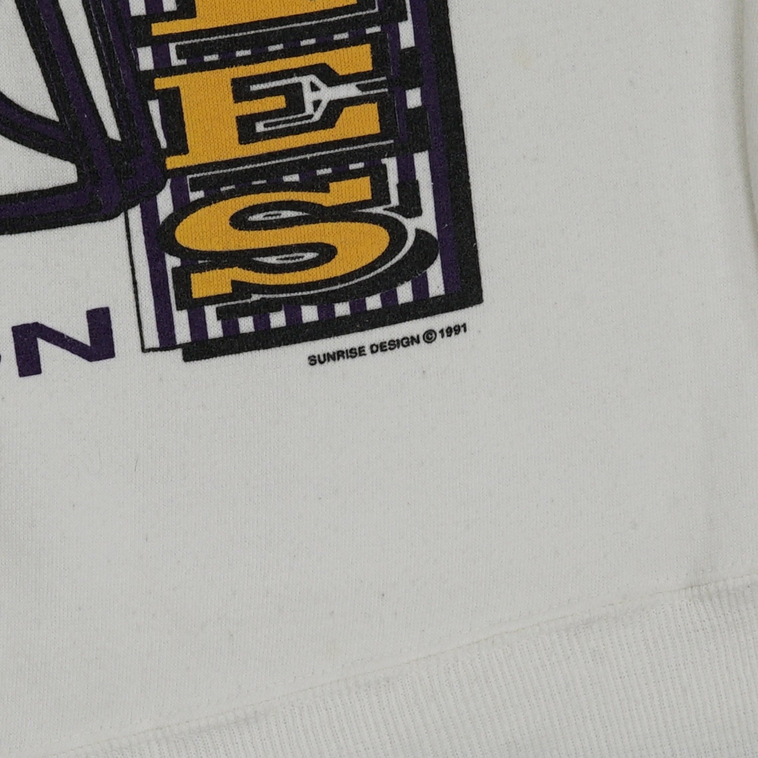 1991 National Champions Washington Huskies crewneck L