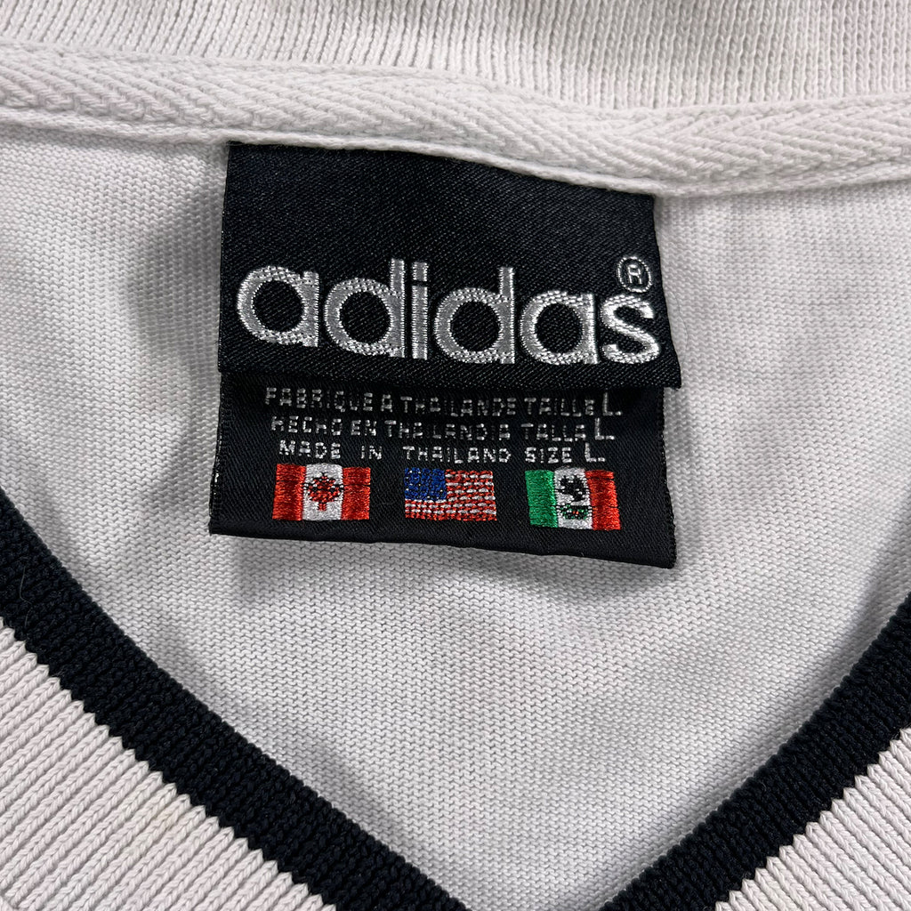 '90s Adidas striped longsleeve shirt XL