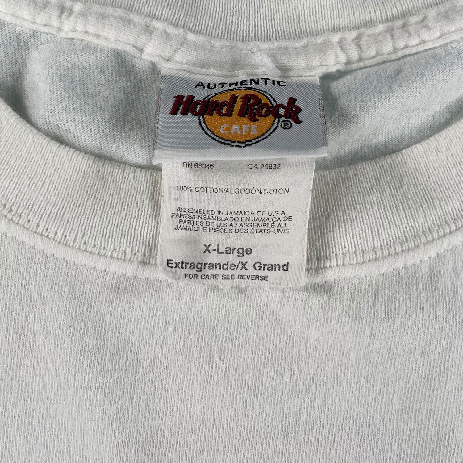 2000 Hard Rock Café Santana Signature Series tee XL