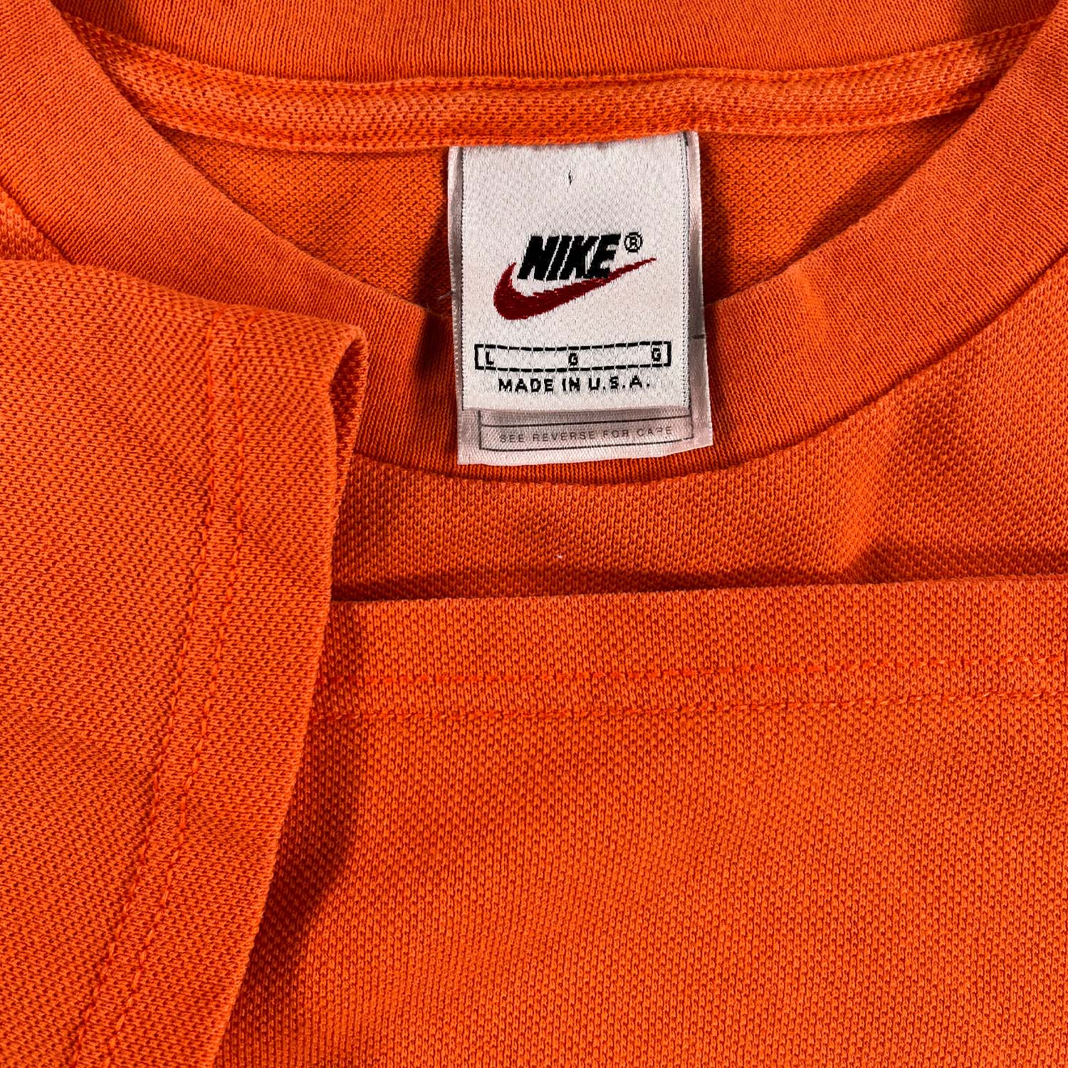 '90s Nike swoosh waffle tee L