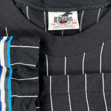 Load image into Gallery viewer, &#39;90s Toronto Maple Leafs Ravens pinstripe jersey shirt XL

