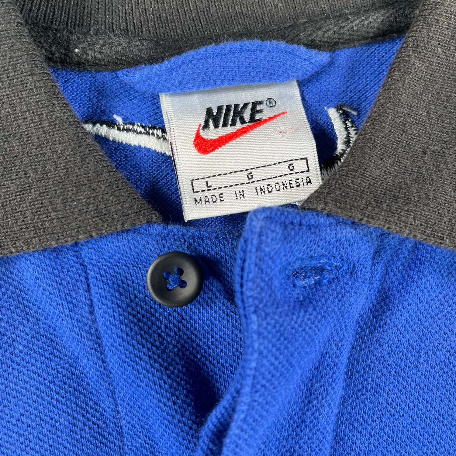 '90s Nike two-tone polo XXL