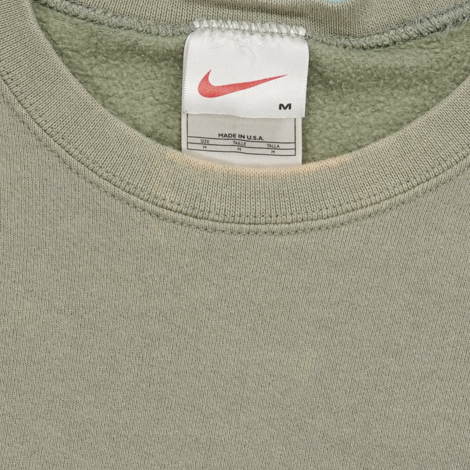 '90s Nike mini swoosh faded crewneck M