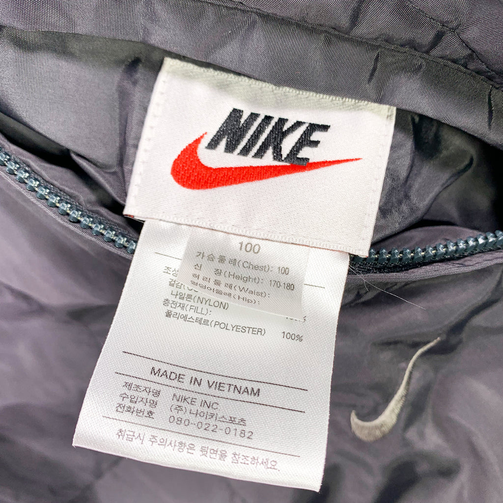 '90s Nike reversible mini swoosh jacket XL