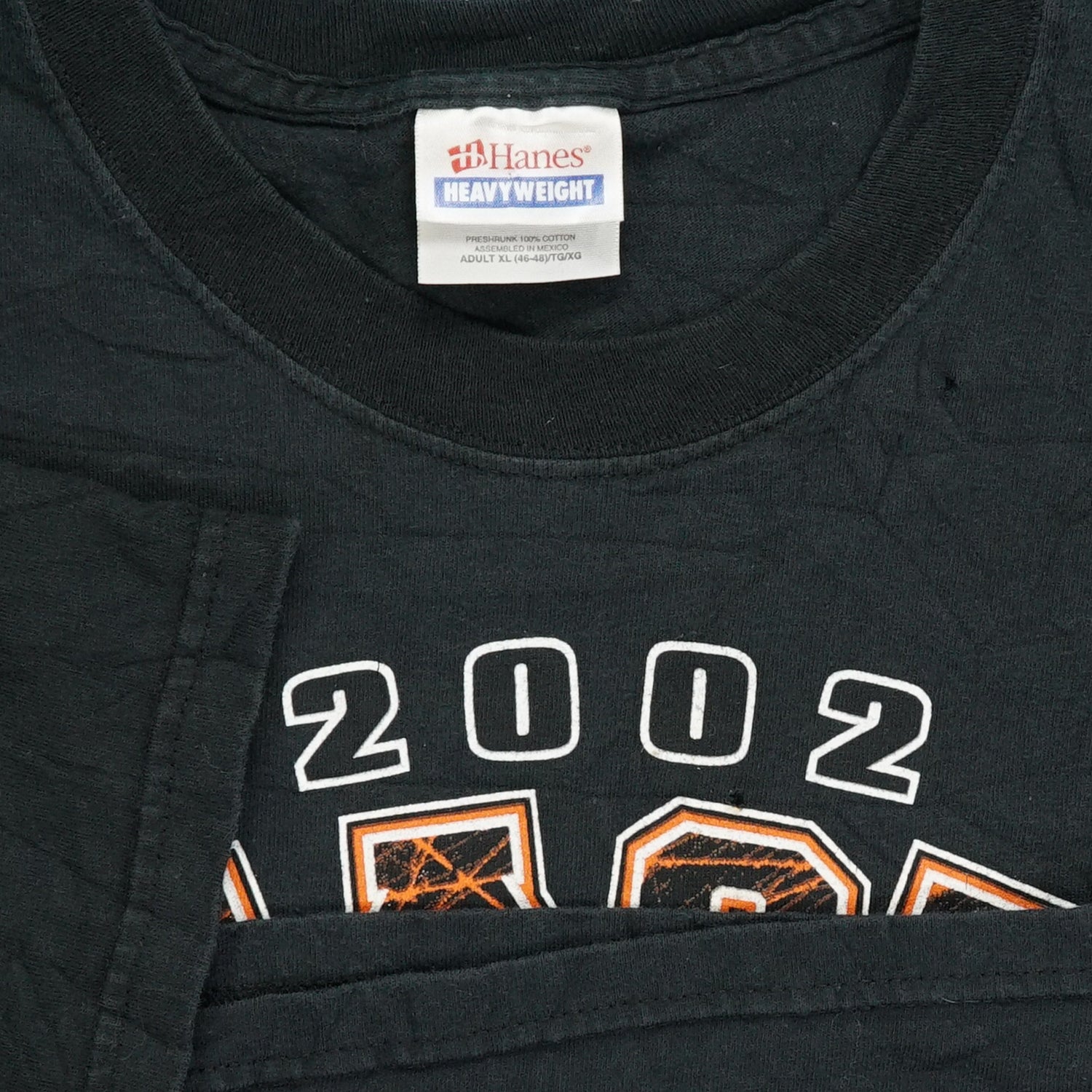 2002 SF Giants MLB Champions Barry Bonds tee XL